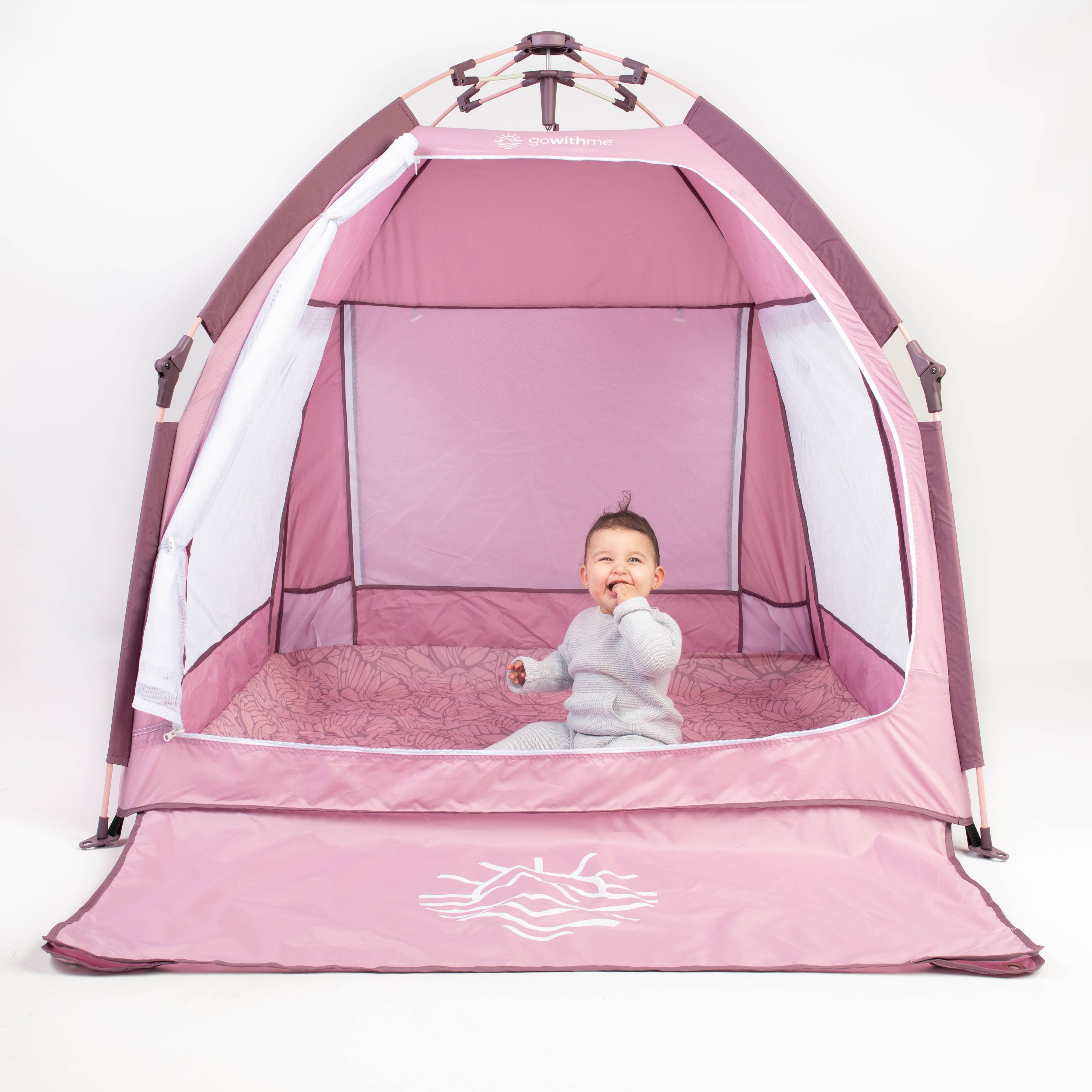 Go With Me® Villa Portable Tent/Playard-Canyon Rose