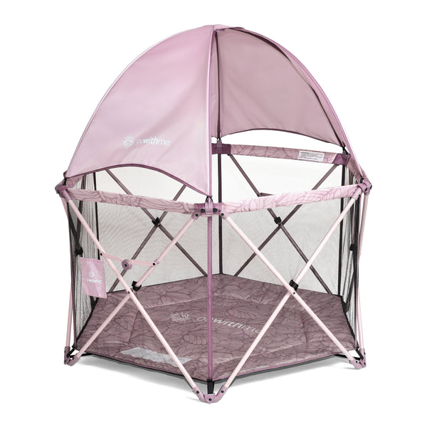 Go With Me® Villa Portable Tent/Playard-Canyon Rose – Baby Delight