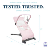 Alpine Deluxe Portable Bouncer - Peony Pink