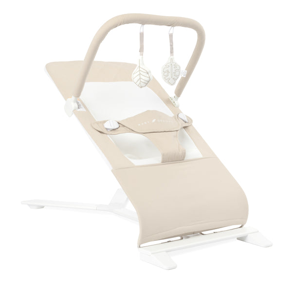 Alpine Organic Deluxe Portable Bouncer - Organic Oat