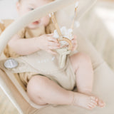 Heirloom Aspen Wood Bouncer - Baby Delight