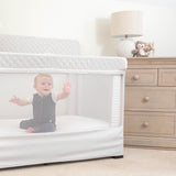 Lunaire Full Size Mesh Crib and Playard - Driftwood Grey