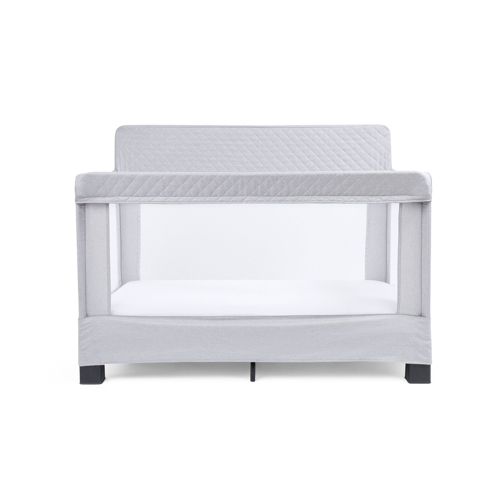 Pebble grey crib hotsell