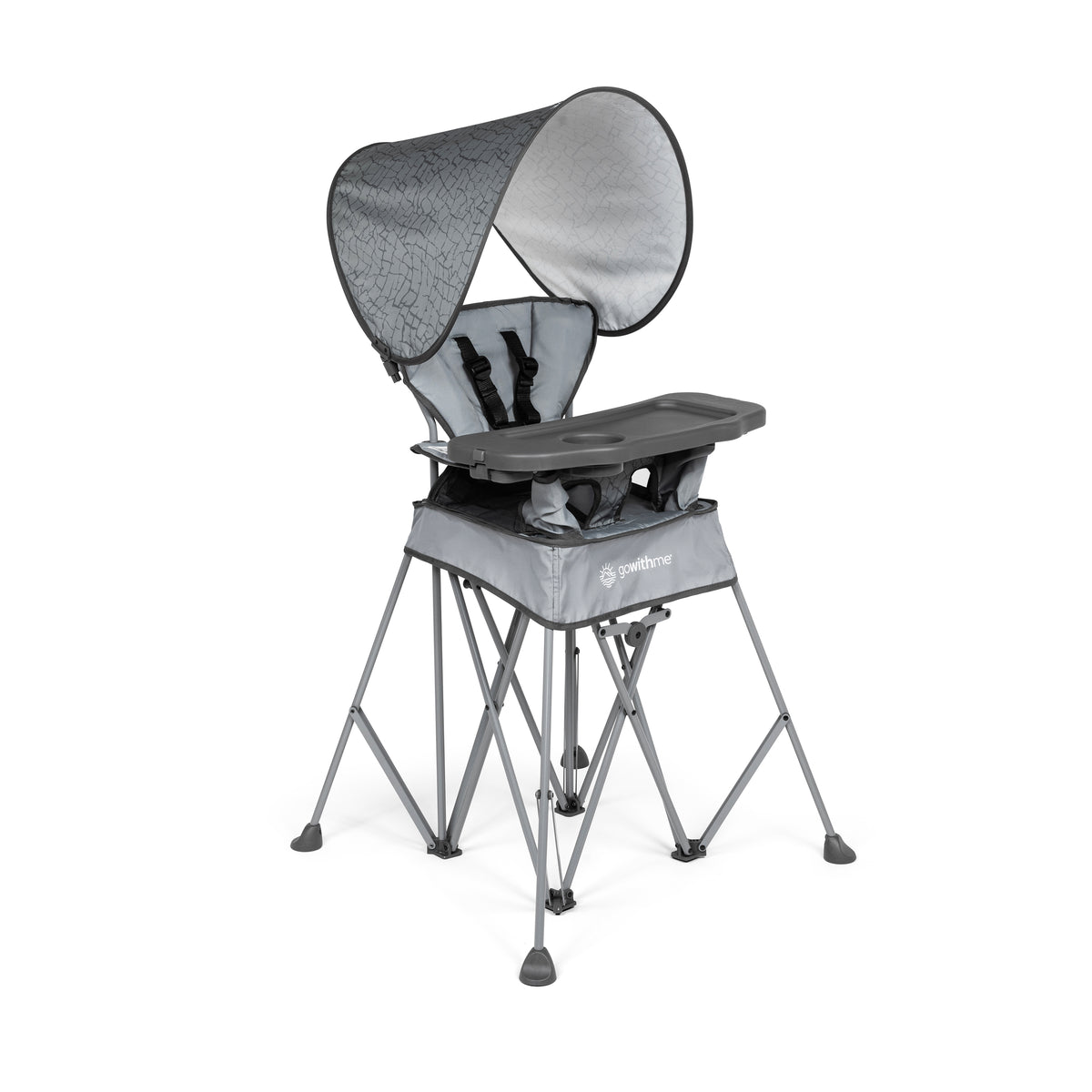 Gray high shops chair