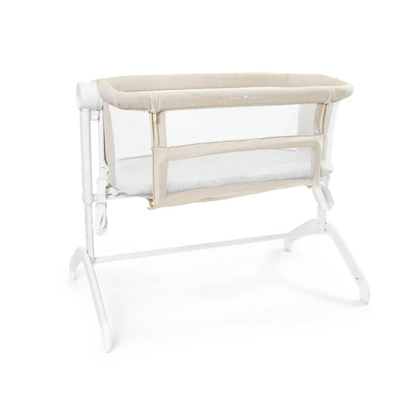 Bassinet with drop outlet down side